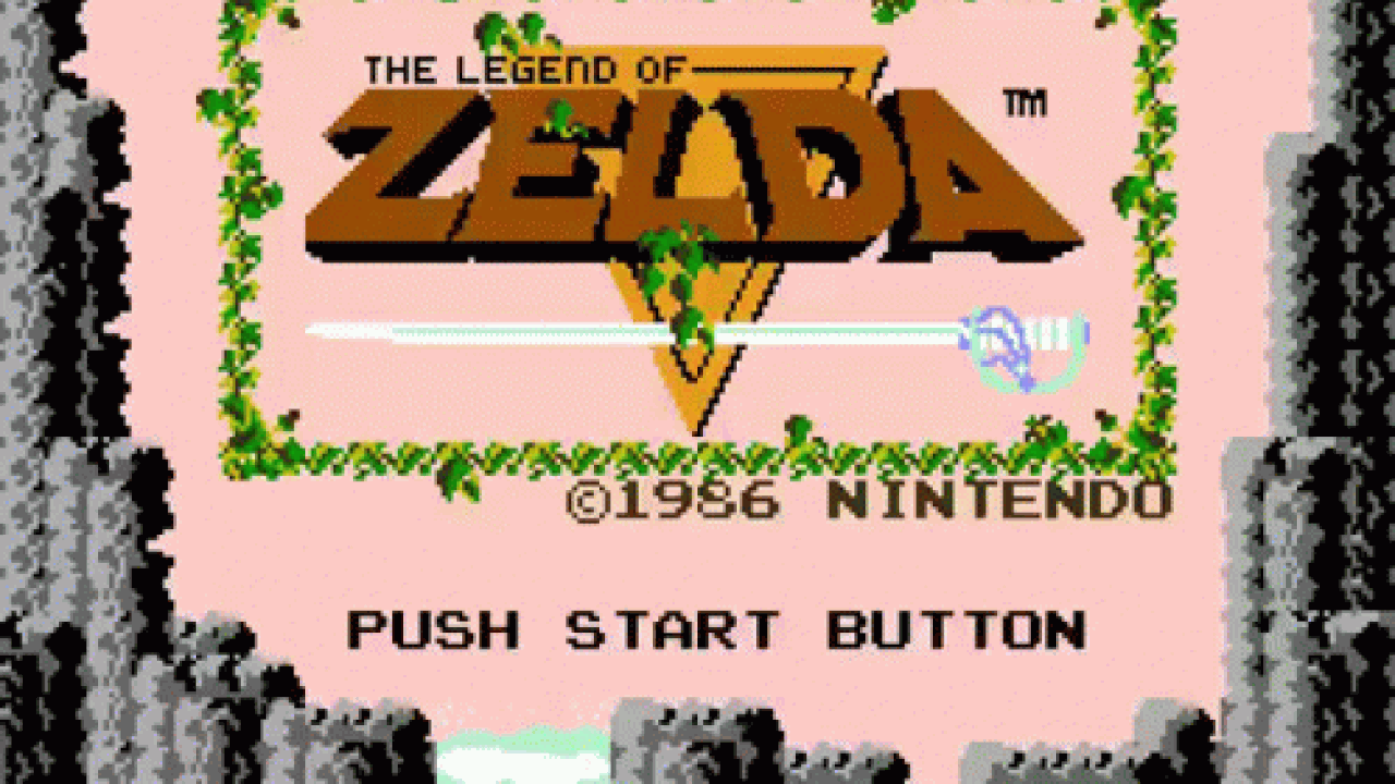 Legend of Zelda Title Screen